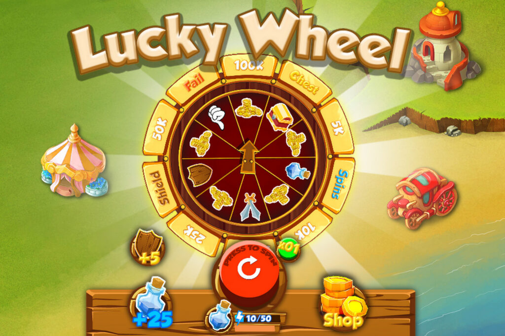 Lucky Wheel Deposit Pulsa